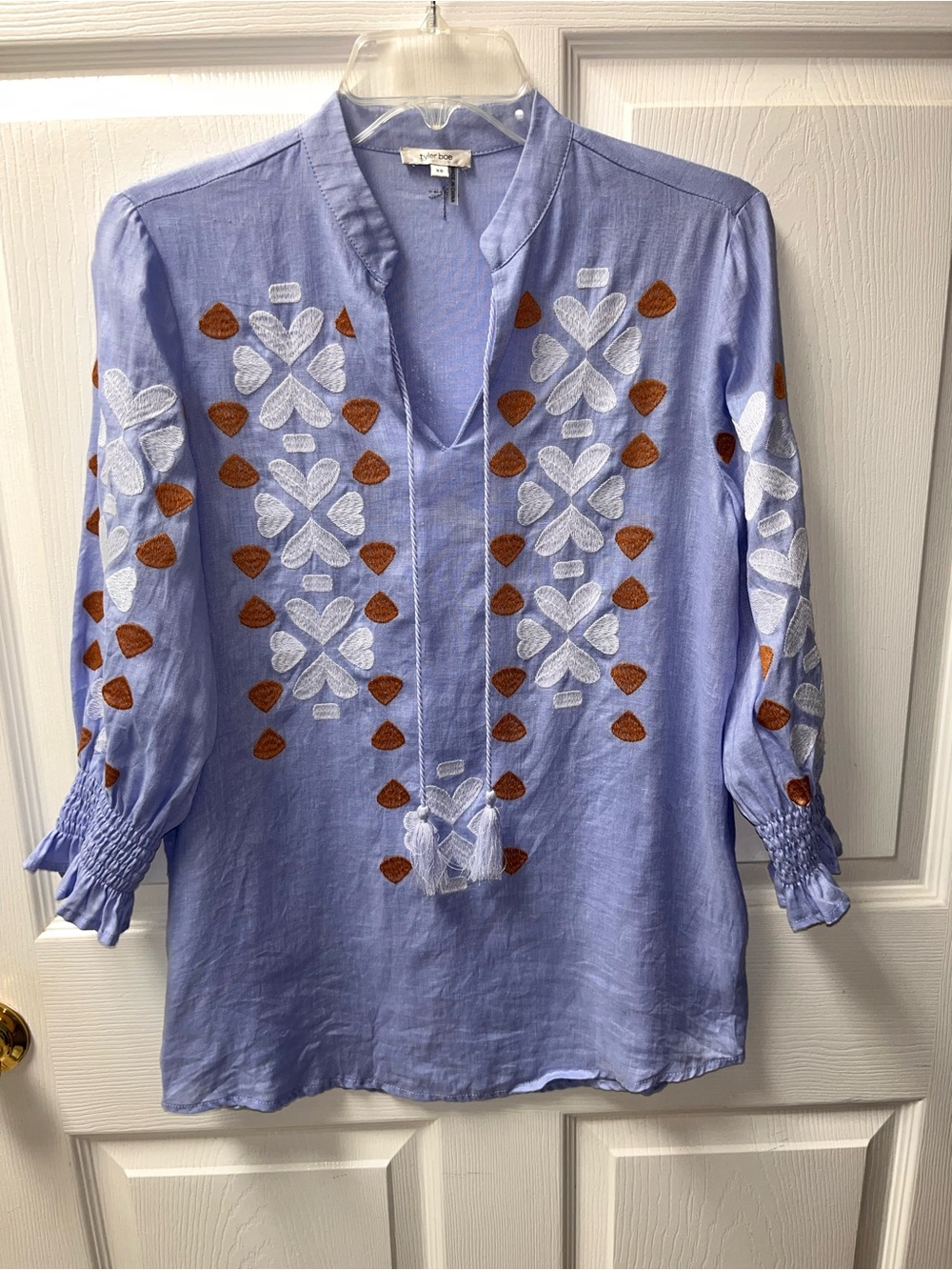 Tyler Boe Riley Embroidered Top - Picture 9 of 16